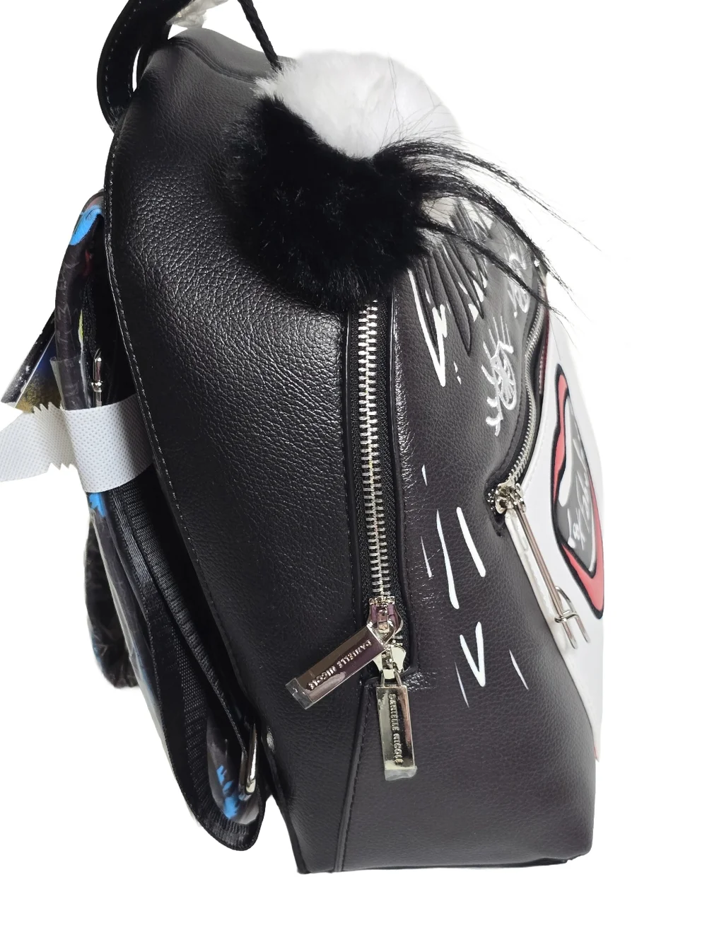 Danielle Nicole Disney Cruella Look Fabulous Mini Backpack NWT Villains Bag - Picture 4 of 7